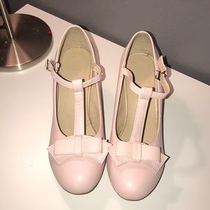 Light pink high heals